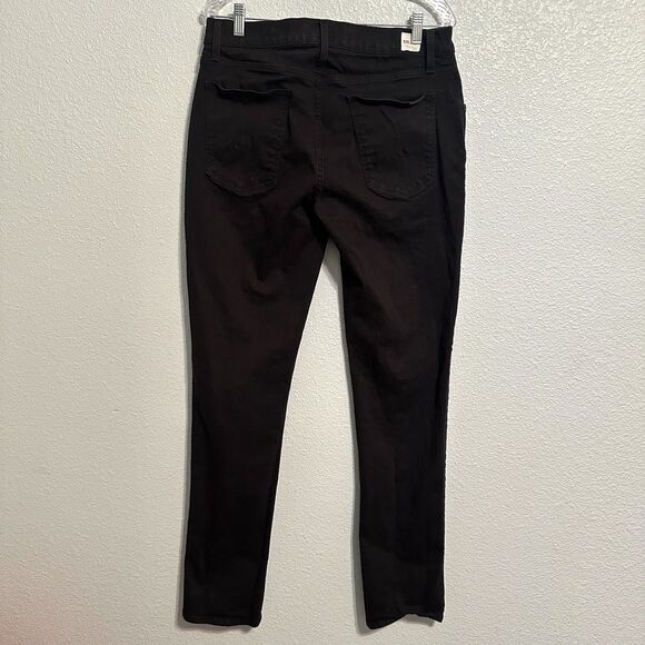 Hudson Jeans Mens Size 34x34 Black Blake Slim Straight Mid Rise Stretch Denim - Picture 4 of 14